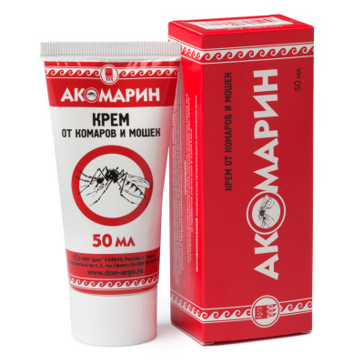 Крем от комаров и мошек Акомарин, 100 мл
